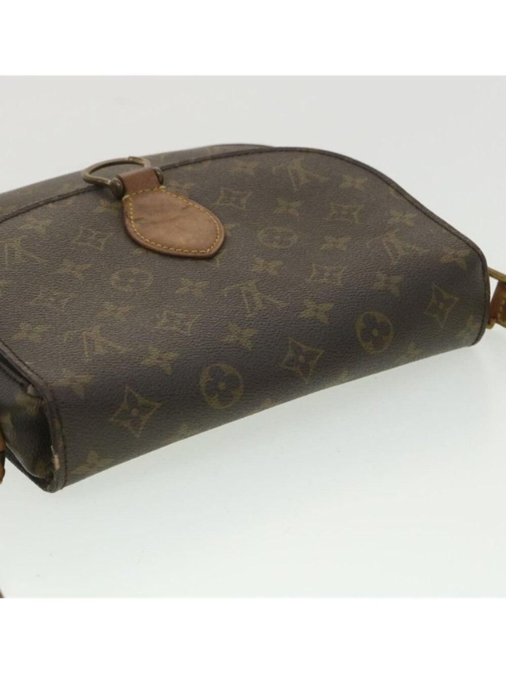 Authentic LOUIS VUITTON Monogram Saint Cloud GM Shoulder Bag M51242 LV - Picture 10 of 16